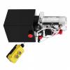 Pompe hydraulique manuel pompe à main simple effet avec réservoir 4L #3 small image
