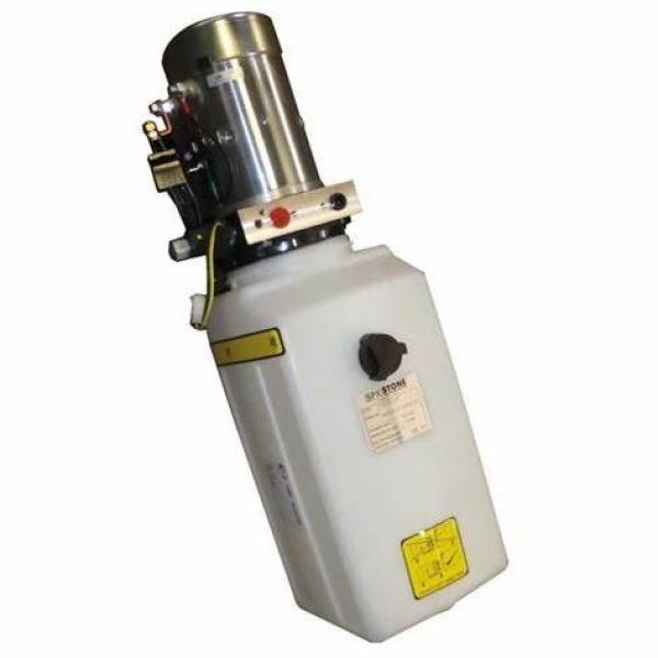 Pompe hydraulique manuel pompe à main simple effet 12cc réservoir 10 litres #1 image